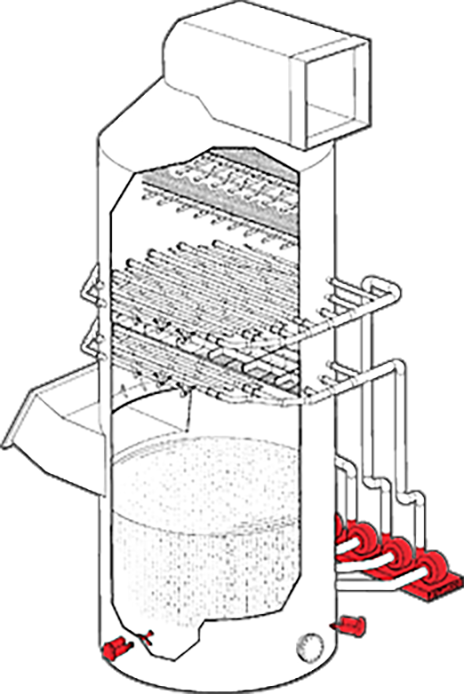 sketch of FGD Absorber Agitator Seal